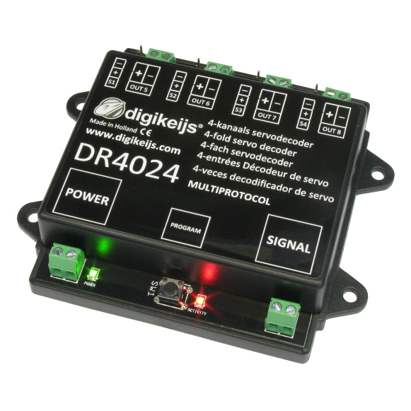 Digikeijs DR4024 Servodecoder mit 4 extra Schaltausgängen ...